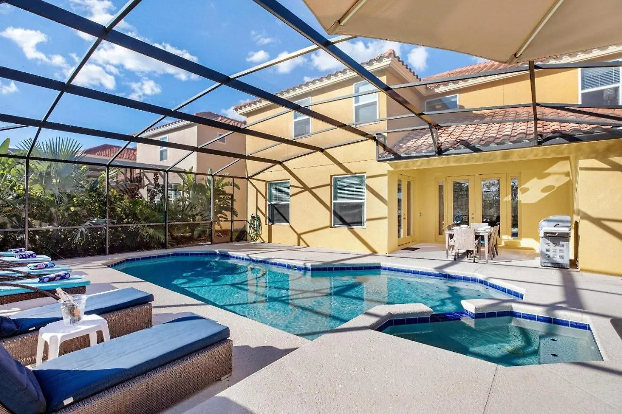 Villa Spacious 6-Bedroom Getaway With Game Room, Private Spa & Sunny Pool Deck In Premier Resort Setting Davenport United States