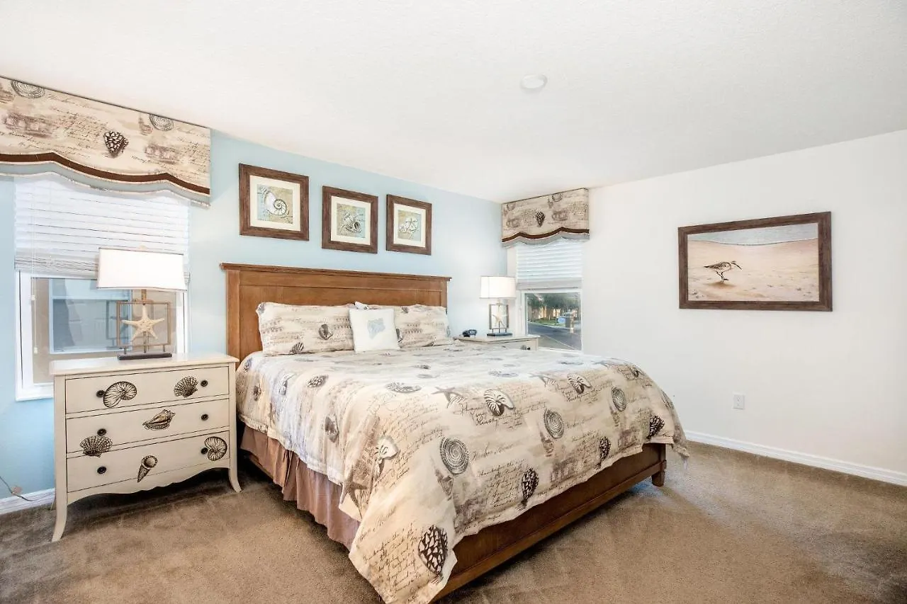 Spacious 6-Bedroom Getaway With Game Room, Private Spa & Sunny Pool Deck In Premier Resort Setting Davenport Villa