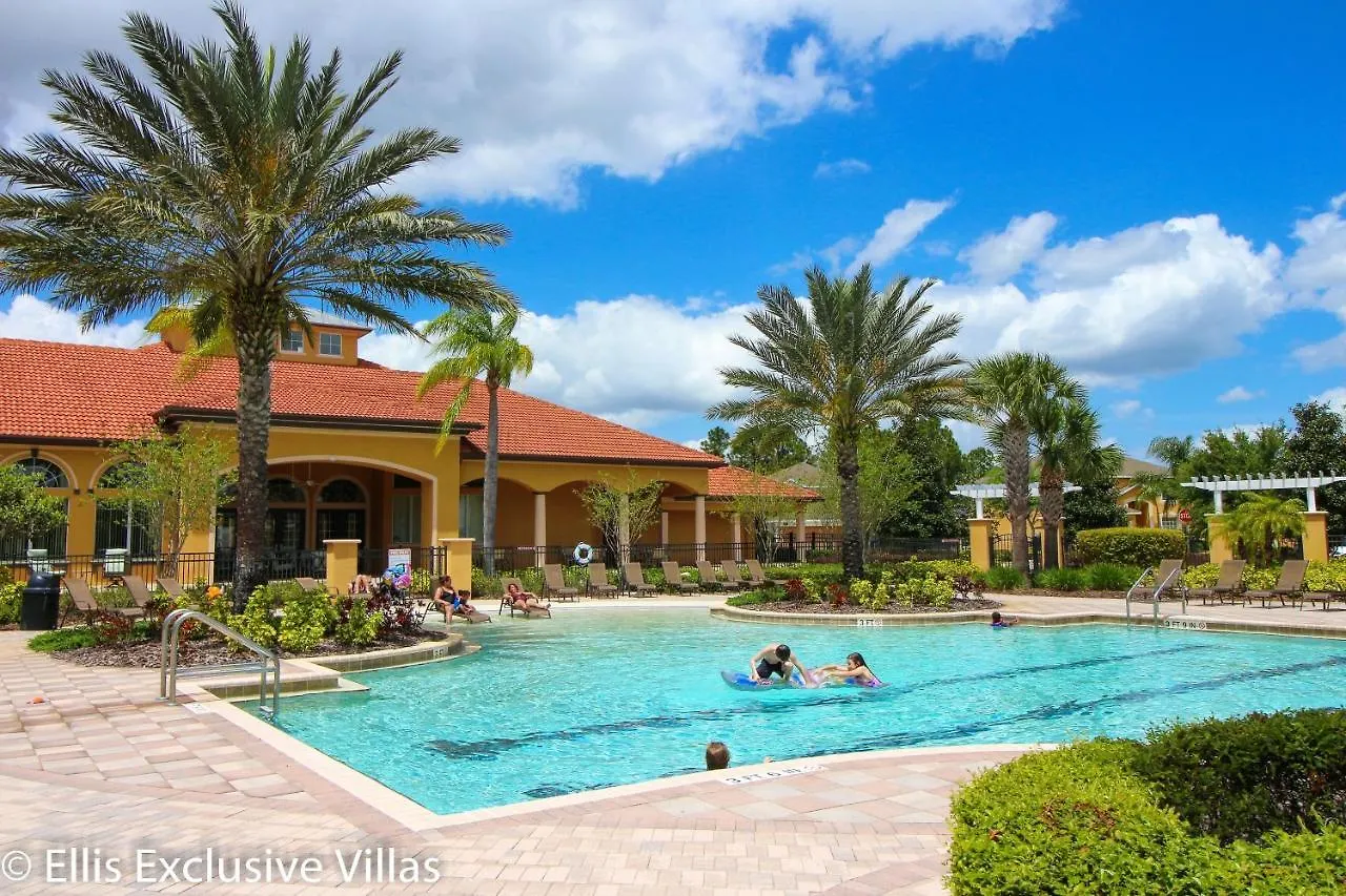 Spacious 6-Bedroom Getaway With Game Room, Private Spa & Sunny Pool Deck In Premier Resort Setting Davenport 0*,  United States